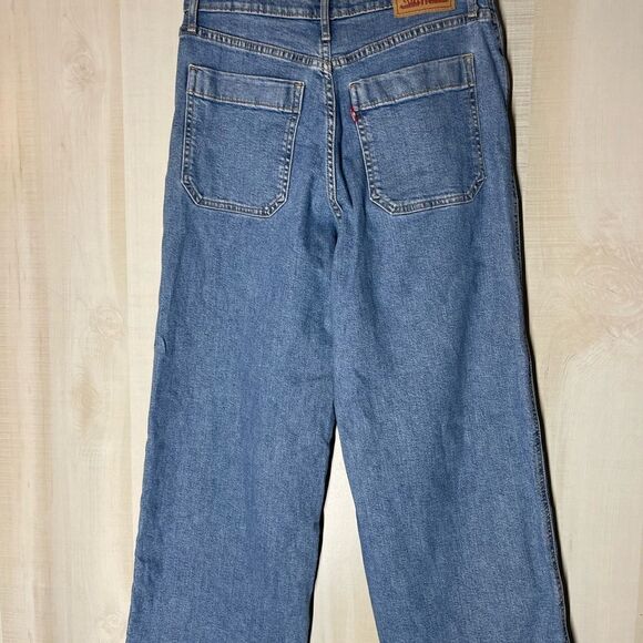 Levi’s Mile High Wide Leg denim jeans, size 28 - Picture 2 of 15